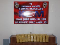 Erzurum'da 11 kilo eroin ele geçirildi
