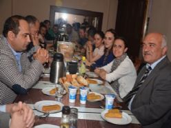 Erzurum OBM'de veda yemeği