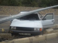 Tercan'da trafik kazası: 4 yaralı