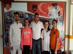 Erzurumlu karatecilerden balkanlara çıkarma