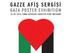 Sanatçılar Gazze için afiş sergisi açıyor