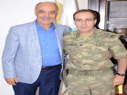 Başoğlu Paşa'dan Başkan Yücelik'e veda ziyareti