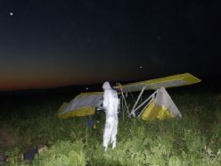 Başkent'te eğitim uçağı düştü: 1 ölü