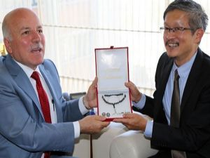 Tayvan Büyükelçisi Cheng, Başkan Sekmen'i ziyaret etti