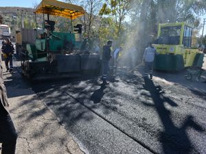 Yakutiye, 50 günde 51 bin metrekare asfalt döktü