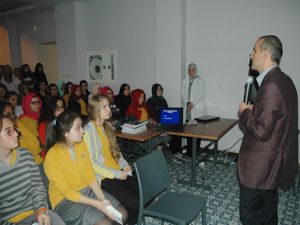 Kaciroğlu, öğrencilere organ bağışını anlattı