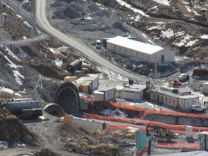 Ovit Tüneli inşaatı yeniden başladı