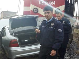 Erzurum'da tren faciası: 1 ölü, 3 yaralı