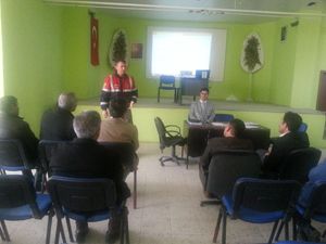 Köprüköy'de servis sürücülerine eğitim semineri verildi