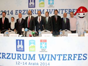 Erzurum'da Winterfest 2014 Kış Festivali başlıyor
