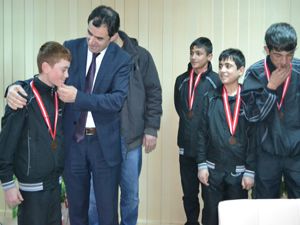 Şampiyon çocuklar Erzurum'un gururu oldu
