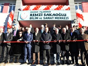 Remzi Sakaoğlu Bilim ve Sanat Merkezi açıldı