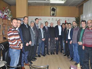 AK Parti İl Başkanı Yeşilyurt'tan EGC'ye ziyaret