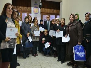 İpek koza işletmeciliği Erzurumlu hanımlara tanıtıldı