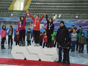 Short Track yarışları Erzurum'da yapıldı