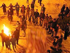 Erzurum'da Kobani kutlaması