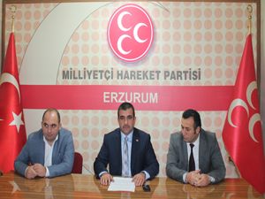 Erzurum MHP'de görev dağılımı yapıldı
