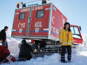 Erzurum'da son 24 saat içerisinde 13 hasta kurtarıldı