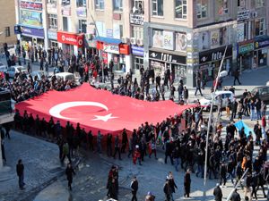 Erzurum'da terör örgütü yandaşları olaylar çıkardı: 6 yaralı