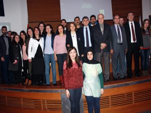 Atatürk Üniversitesi'nde Türk Dil Kurumu konferansı