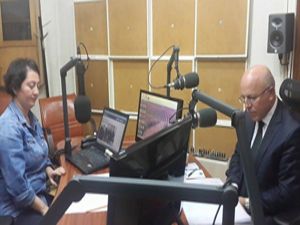 Başkan Sekmen, TRT Erzurum Radyosu'na konuk oldu