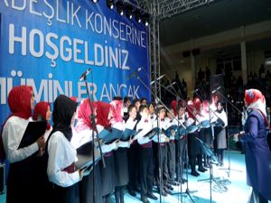 Erzurum Büyükşehir Belediyesi'nden kardeşlik konseri