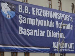 Ali Korkut'tan Büyükşehir Belediye Erzurumspor'a destek