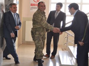 GHSİM, Topçu Alay Komutanı Çetin'i ağırladı