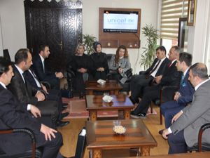 AK Parti İl Başkanlığı'ndan Emniyet Müdürü Karabörk'e ziyaret...