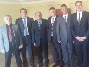 MHP milletvekili adaylarından Erzurum Ajans'a ziyaret