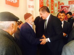 MHP'nin Erzurum Milletvekili adayları ilçelere açıldı...