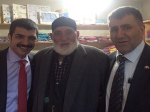 MHP adayları Ertürk Çimen ve Gökhan Arslan Şükrüpaşa esnafını ziyaret etti