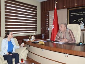 CHP Milletvekili adayı Gonca Aytaş Çat'ta