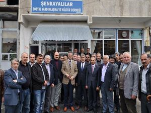 MHP'li adaylardan hemşehri derneklerine ziyaret