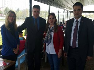 MHP adayları Çimen ve Hızarcı OSB'de...