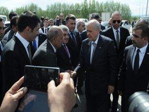 MHP Genel Başkanı Devlet Bahçeli Erzurum'da