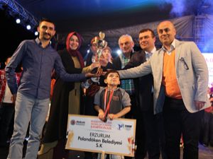 Şampiyonluk kupası Erzurum'un