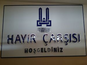 Büyükşehir Belediyesi hayır çarşısı faaliyete başladı