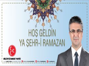 MHP Milletvekili Aydın'dan Ramazan mesajı