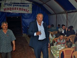 Çat Belediyesi iftar çadırı geleneğini bu yılda sürdürdü