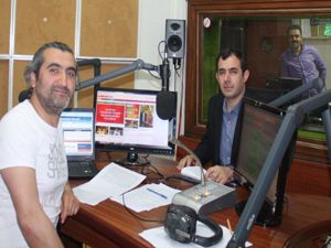 ASP İl Müdürü Abdulhakimoğulları, TRT radyosuna konuk oldu