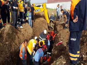 Erzurum Cezaevinde göçük: 1 yaralı