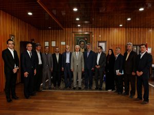 İran heyetinden Atatürk Üniversitesi'ne ziyaret
