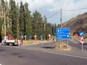 Kağızman-Iğdır-Erzurum-Karakurt karayolu ulaşıma kapatıldı