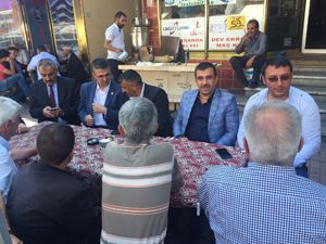 MHP'li heyetten Tortum ziyareti