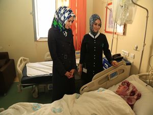 Erzurum BEAH'tan hastalara manevi destek