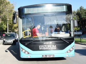 Erzurum'da Kurban Bayramı'nda toplu taşıma ücretsiz