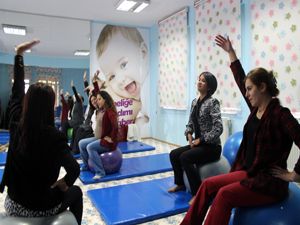 Erzurum'da gebe okulu açıldı