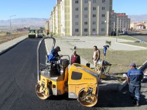 Büyükşehir, Erzurum'u sokak sokak asfaltlıyor