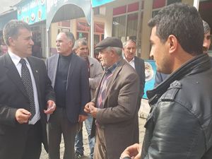 Vatandaşlardan MHP'li Çimen'e destek sözü